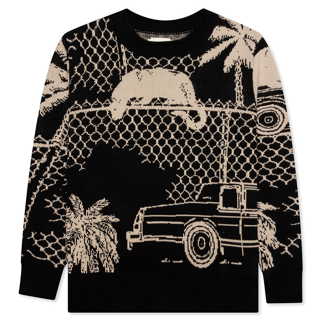 Honor The Gift Jungle Sweater - Black