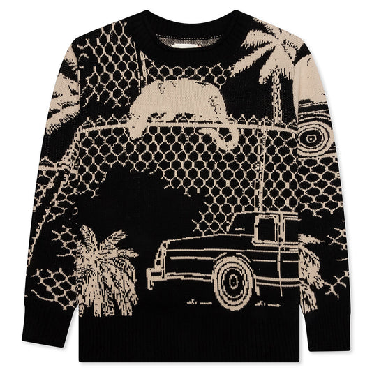 Honor The Gift Jungle Sweater - Black