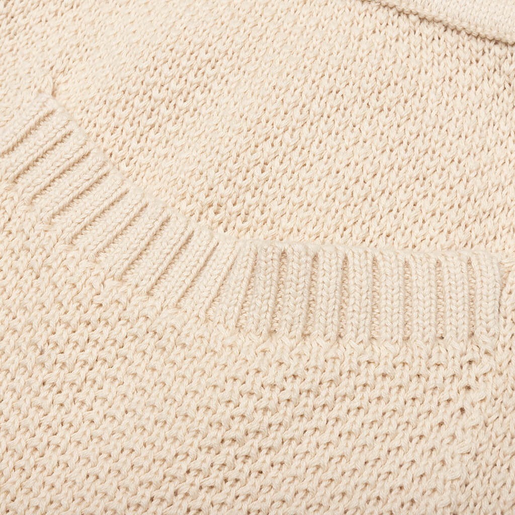 Knit H Shorts - Bone