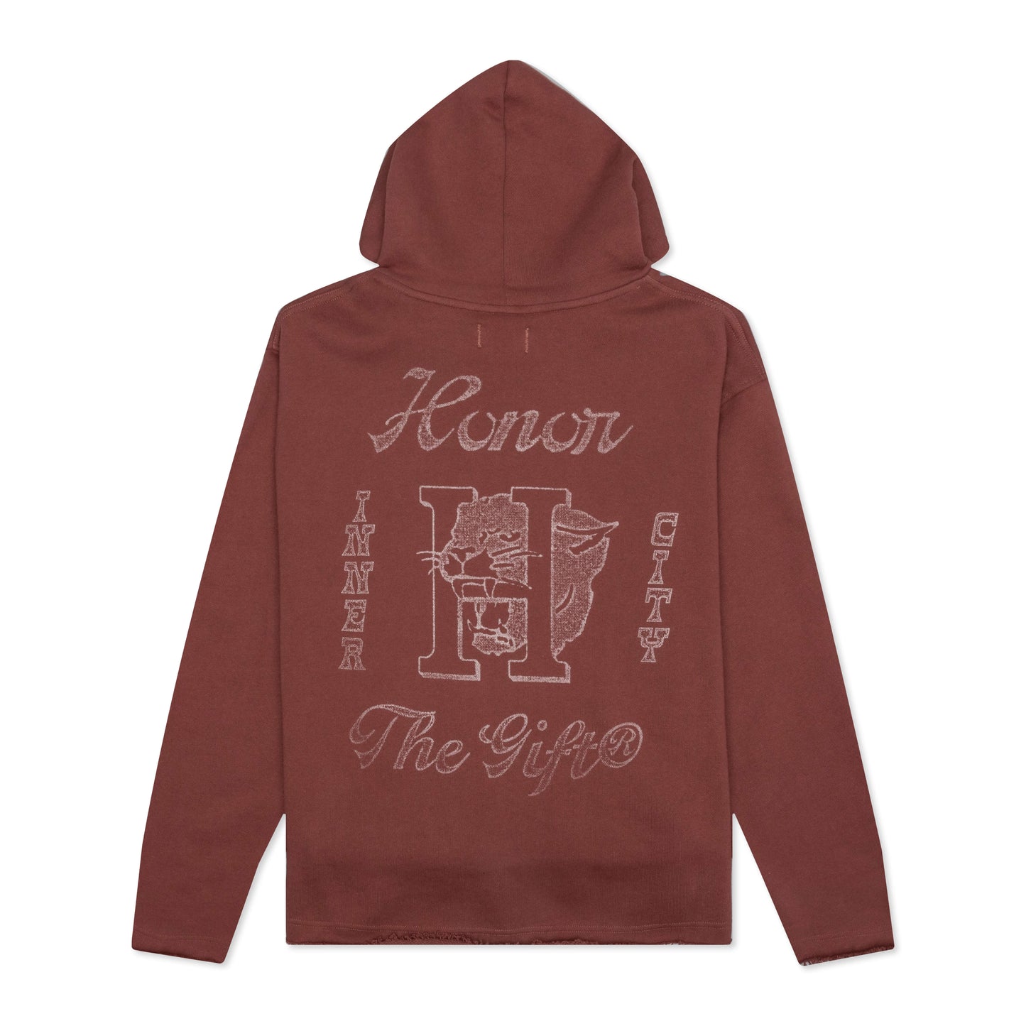 Honor The Gift Mascot Hoodie - Maroon