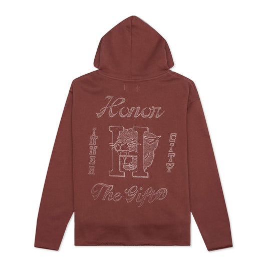 Honor The Gift Mascot Hoodie - Maroon