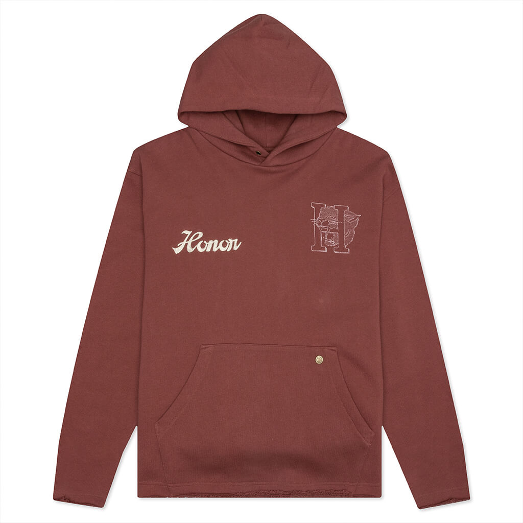 Honor The Gift Mascot Hoodie - Maroon