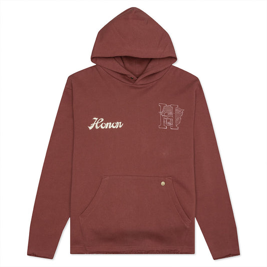 Honor The Gift Mascot Hoodie - Maroon