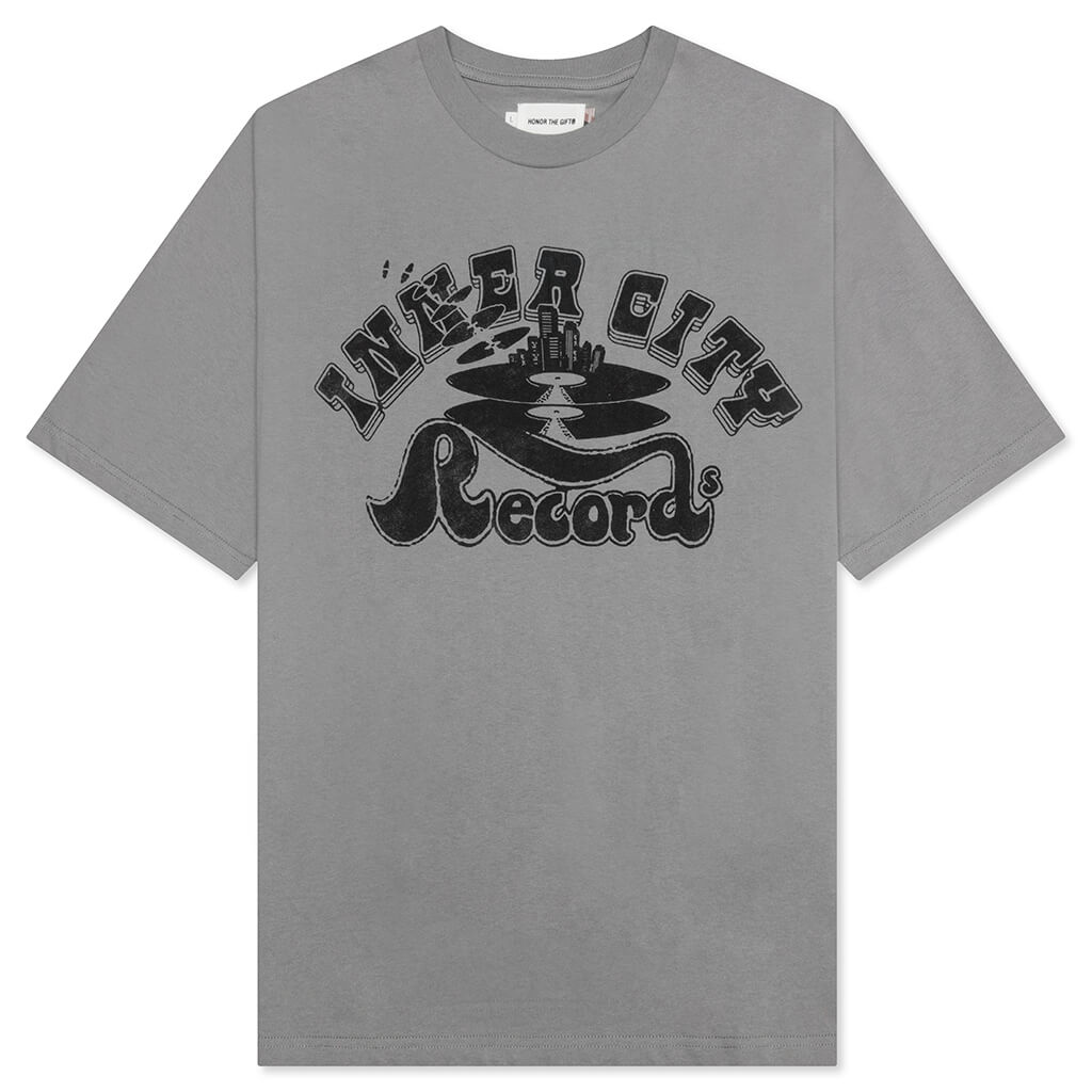 Honor The Gift Records S/S Tee - Grey