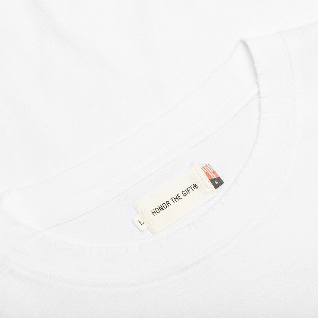 Train Graphic S/S Tee - White
