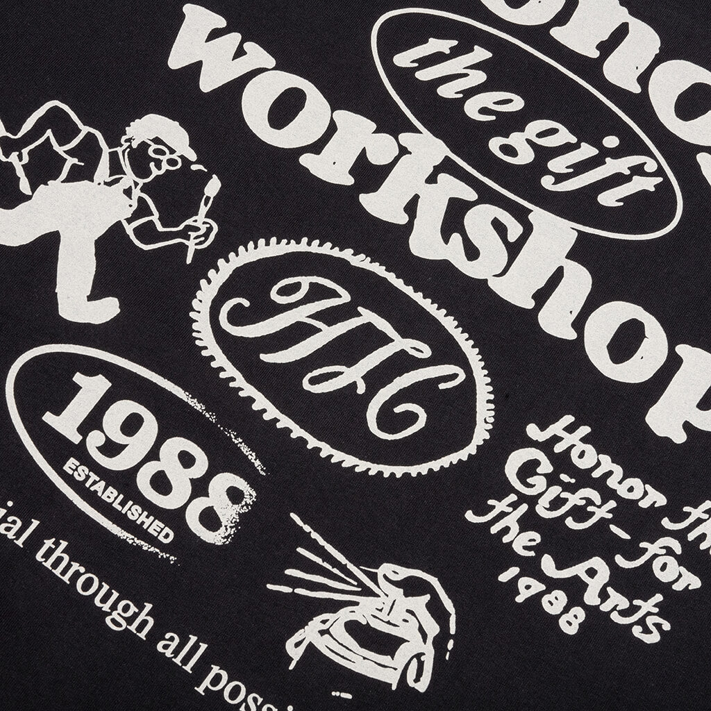 Honor Workshop Tee - Black