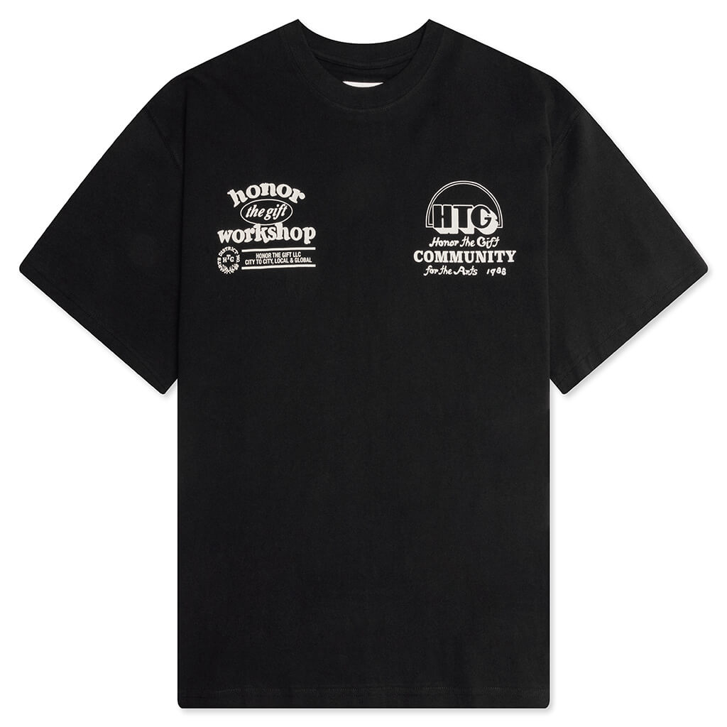 Honor Workshop Tee - Black