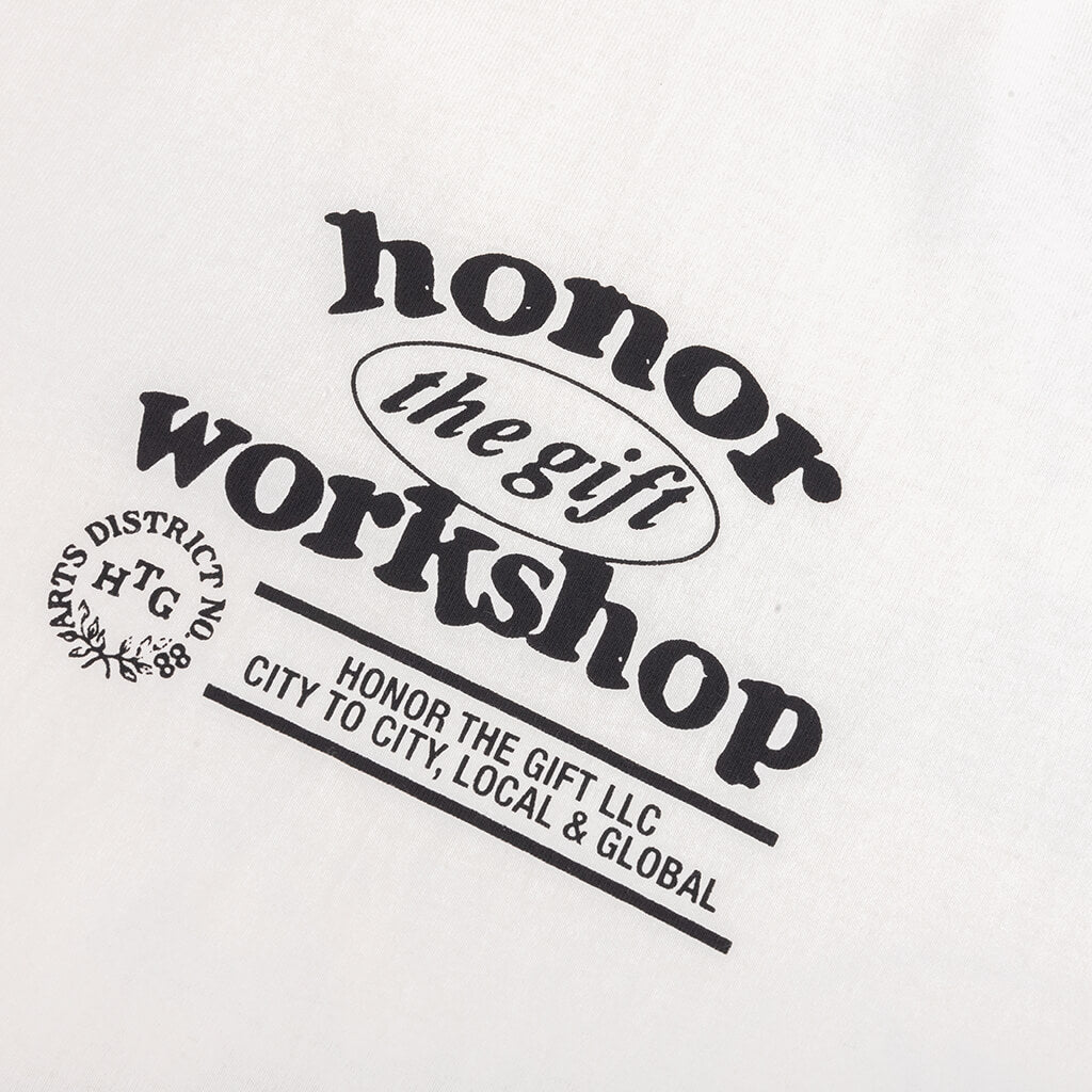 Honor Workshop Tee - Bone