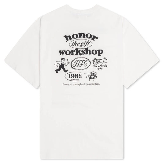 Honor Workshop Tee - Bone