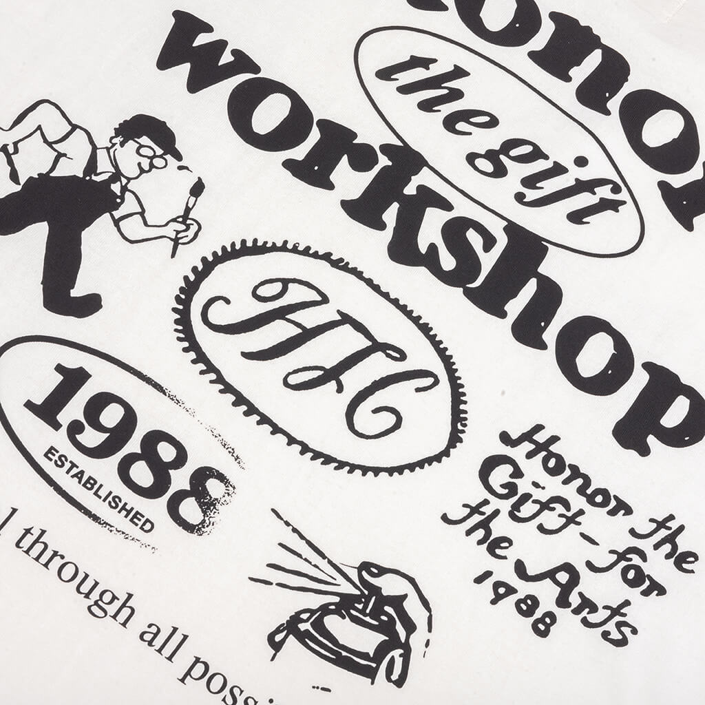 Honor Workshop Tee - Bone
