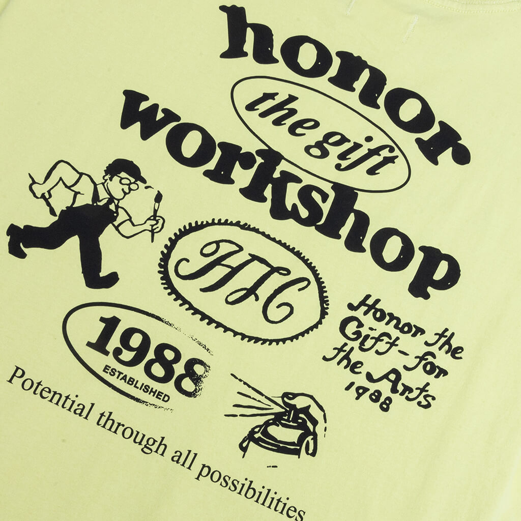 Honor Workshop Tee - Green