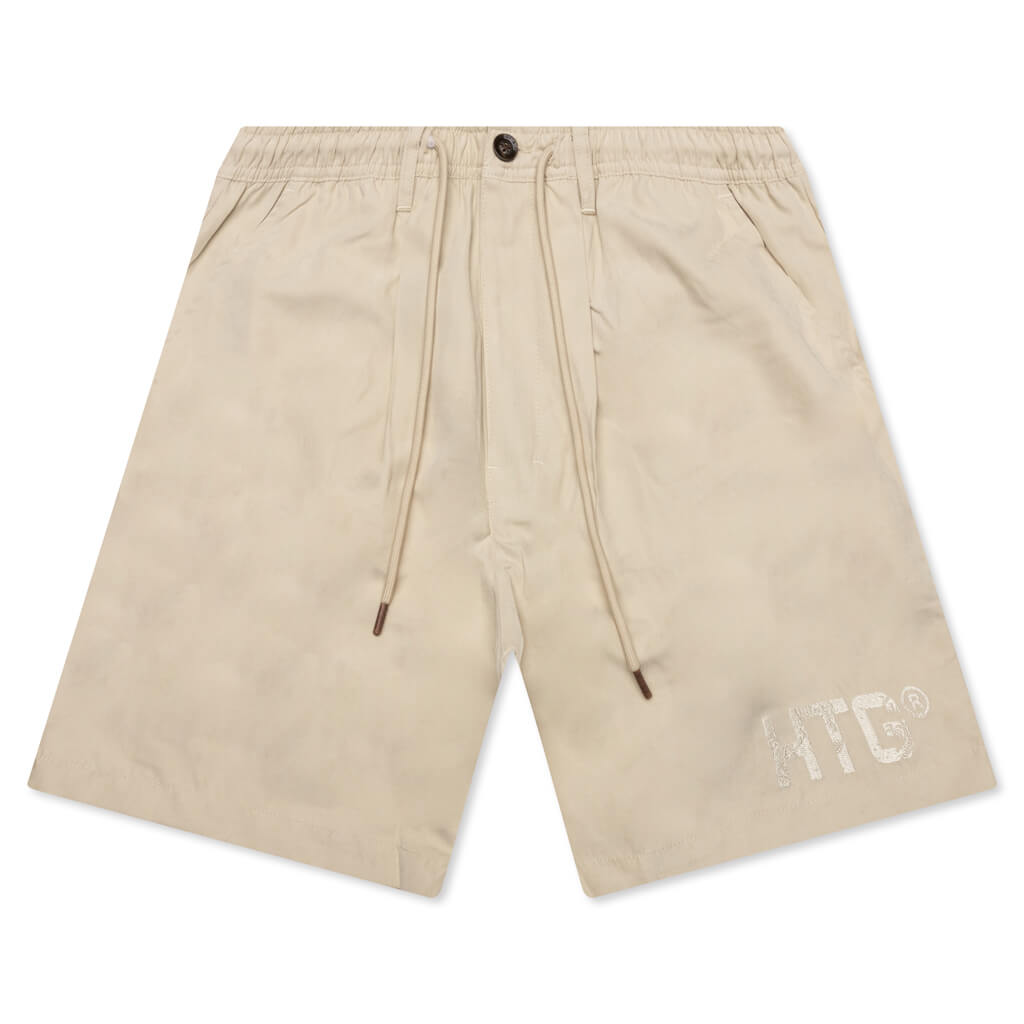 HTG Brand Poly Short - Bone