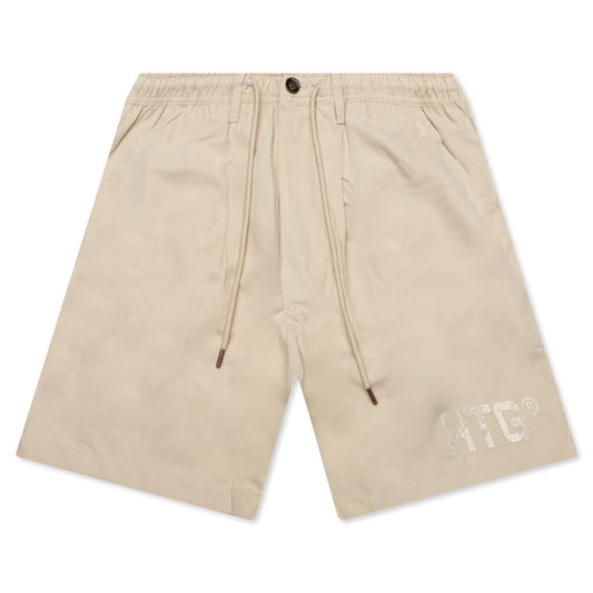 HTG Brand Poly Short - Bone