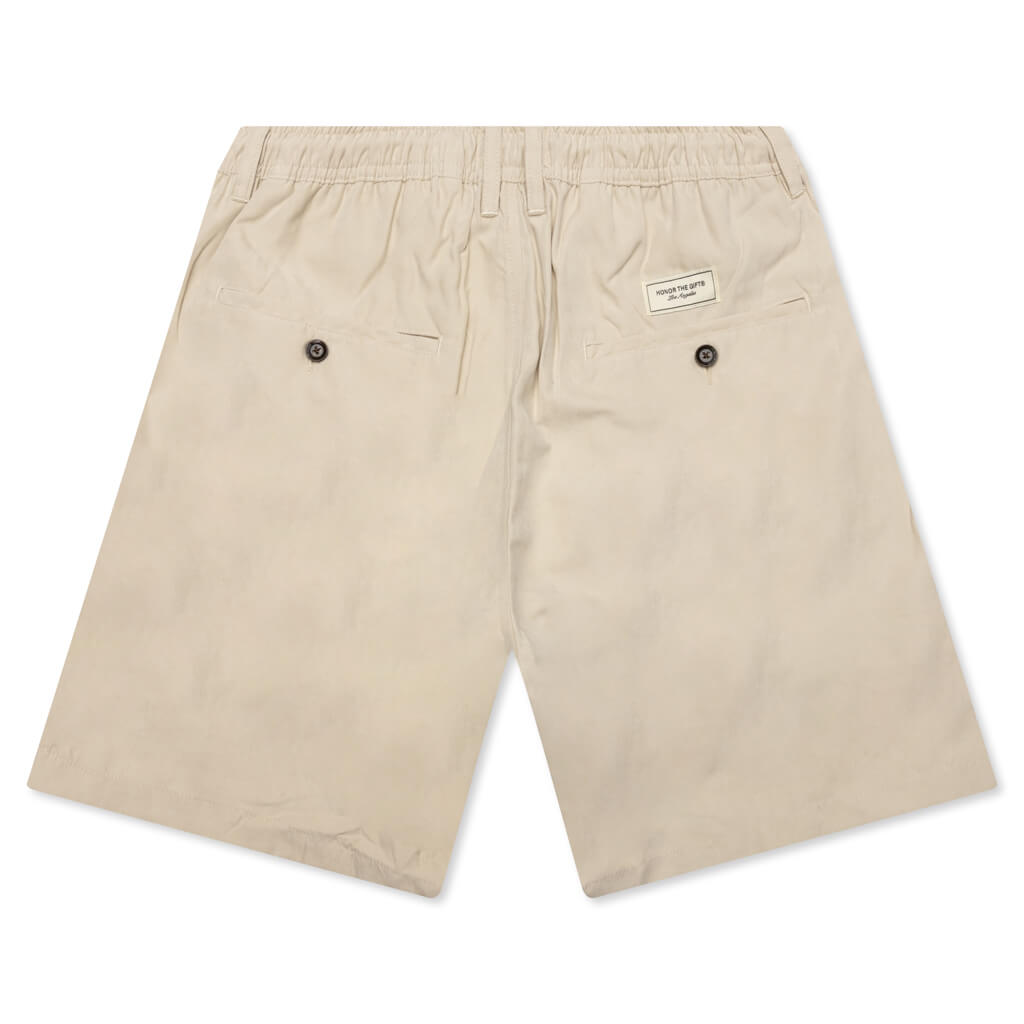 HTG Brand Poly Short - Bone