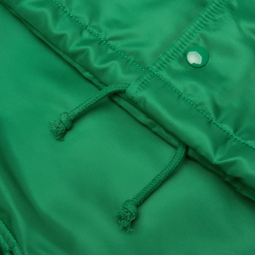 Hooded Coaches Jacket - Green
