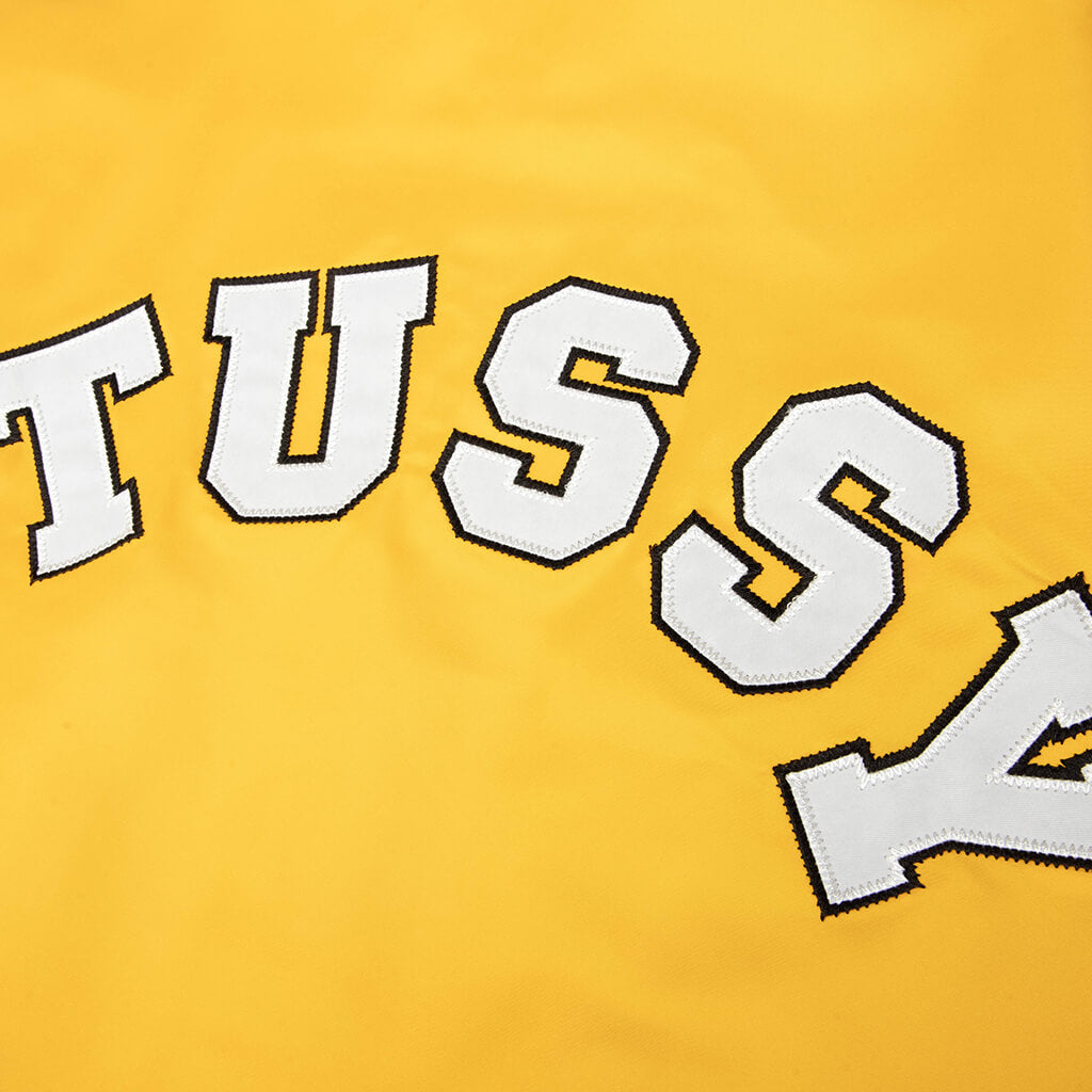 Hooded Coaches Jacket - Yellow