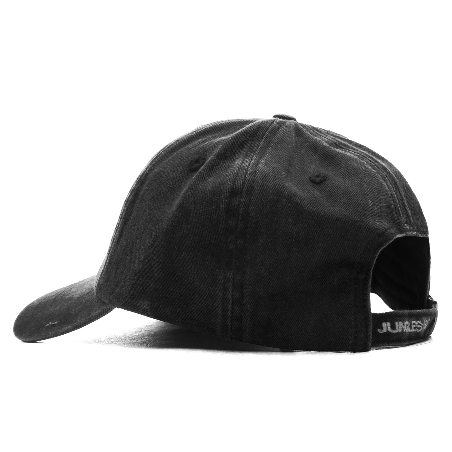 Hot Distressed Cap - Washed Black