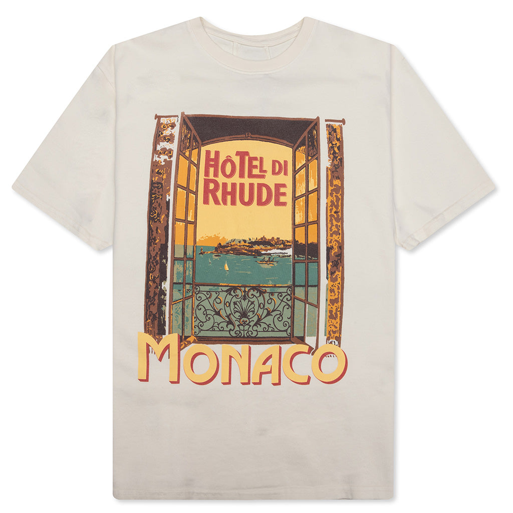 Hotel Di Monaco Tee - Vintage White