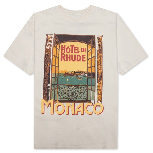 Hotel Di Monaco Tee - Vintage White