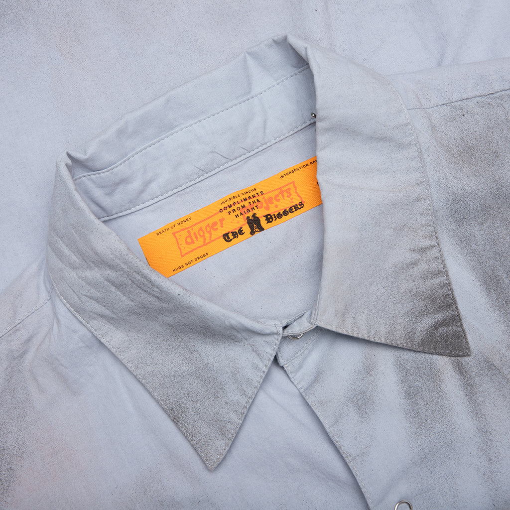 House Of Richard Mechanic Shirt - Baby Blue