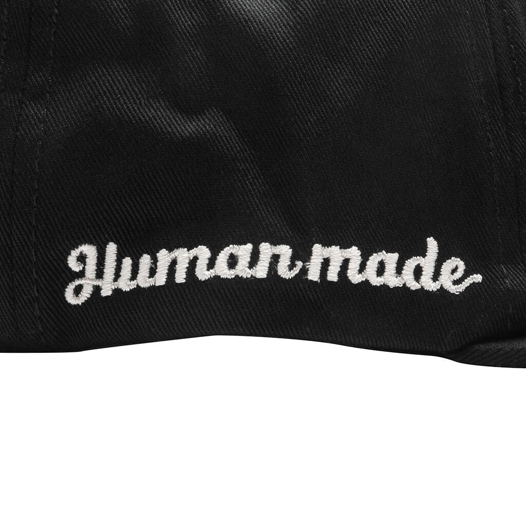 6 Panel Twill Cap #1 - Black