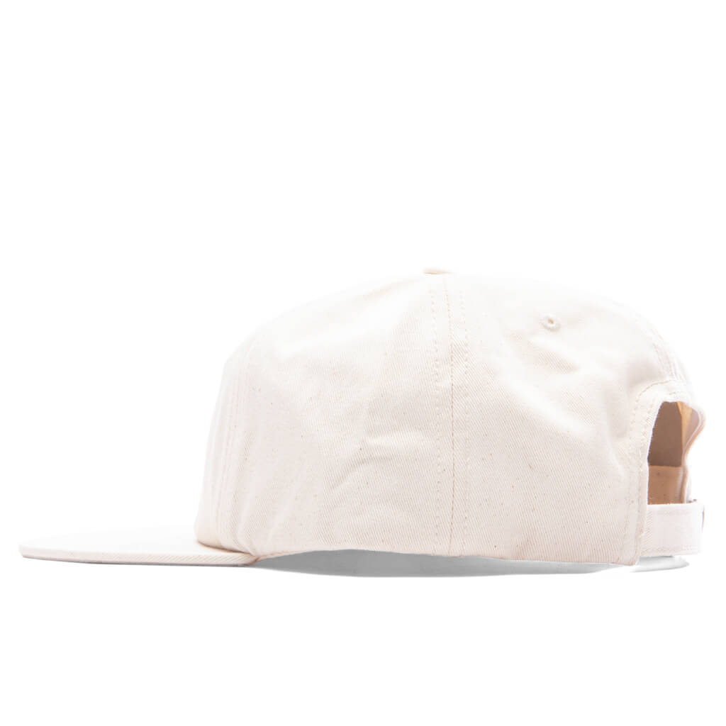 6 Panel Twill Cap #1 - Beige