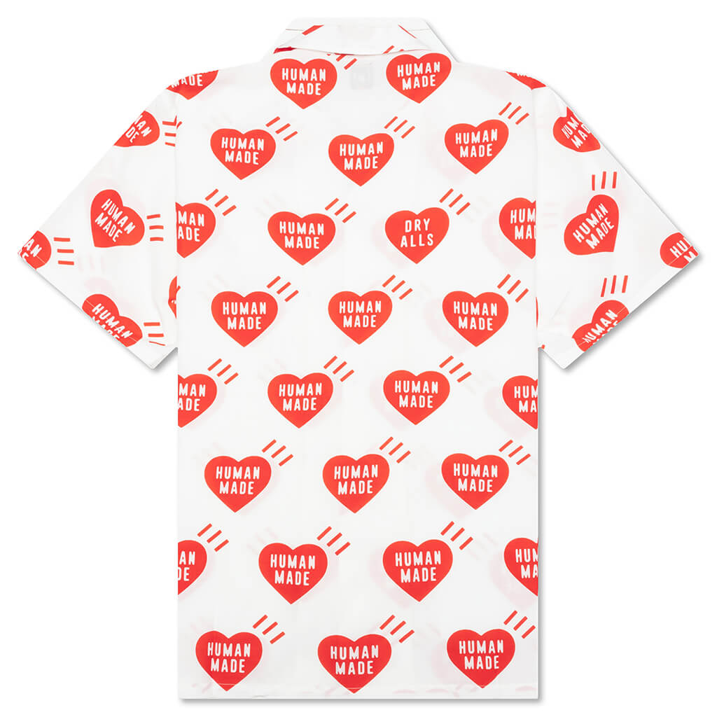Heart Aloha Shirt - White