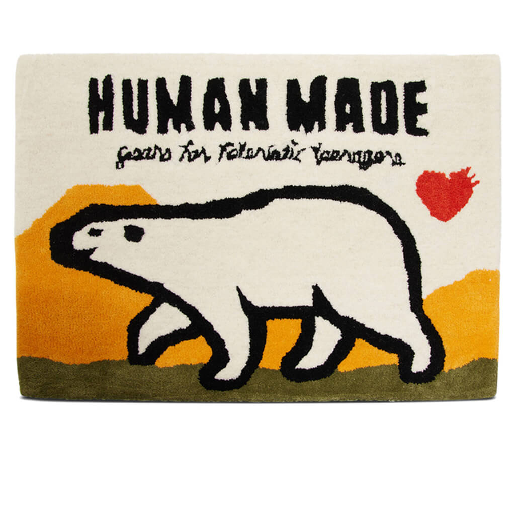 Polar Bear Rug - Yellow