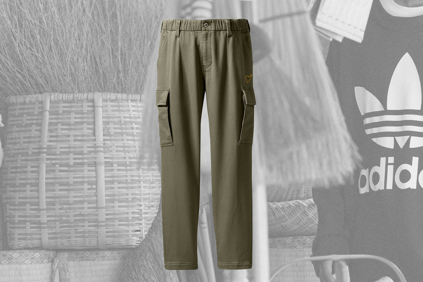 adidas Originals x 5P Pants - Khaki