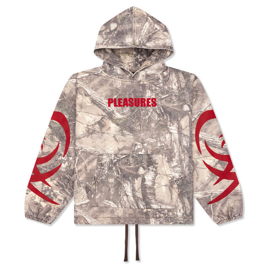 Hunt Canvas Poncho Hoodie - Camo