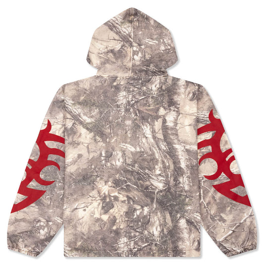 Hunt Canvas Poncho Hoodie - Camo