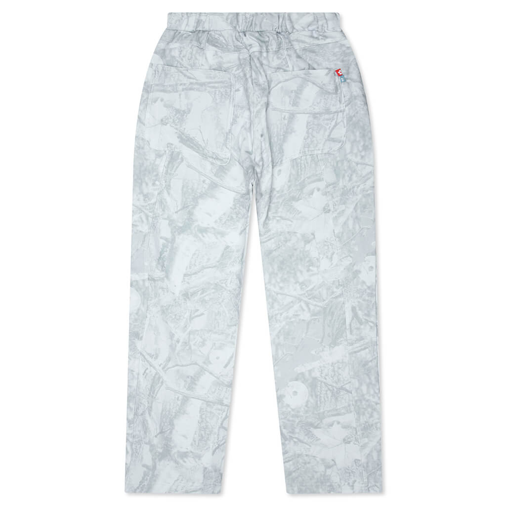 Hunting Camo Sweatpants - Snow White