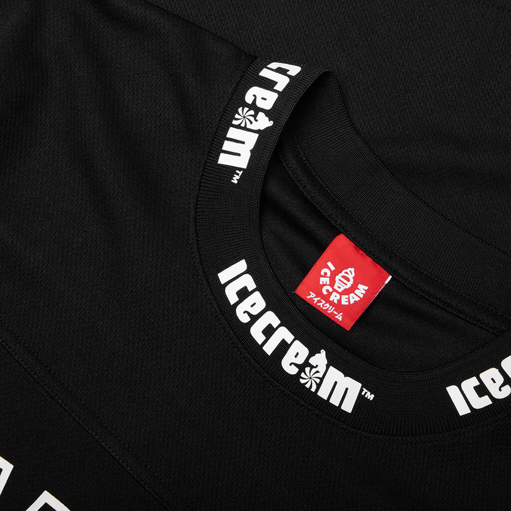 Hyperdrive L/S Knit Tee - Black