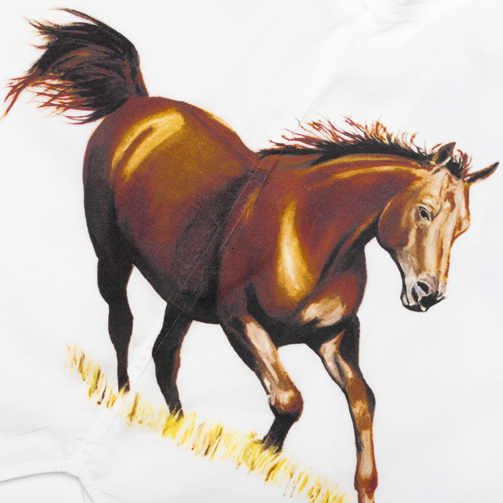 I Never Believed In Much, But I Believe In You Camp Shirt - Ivory