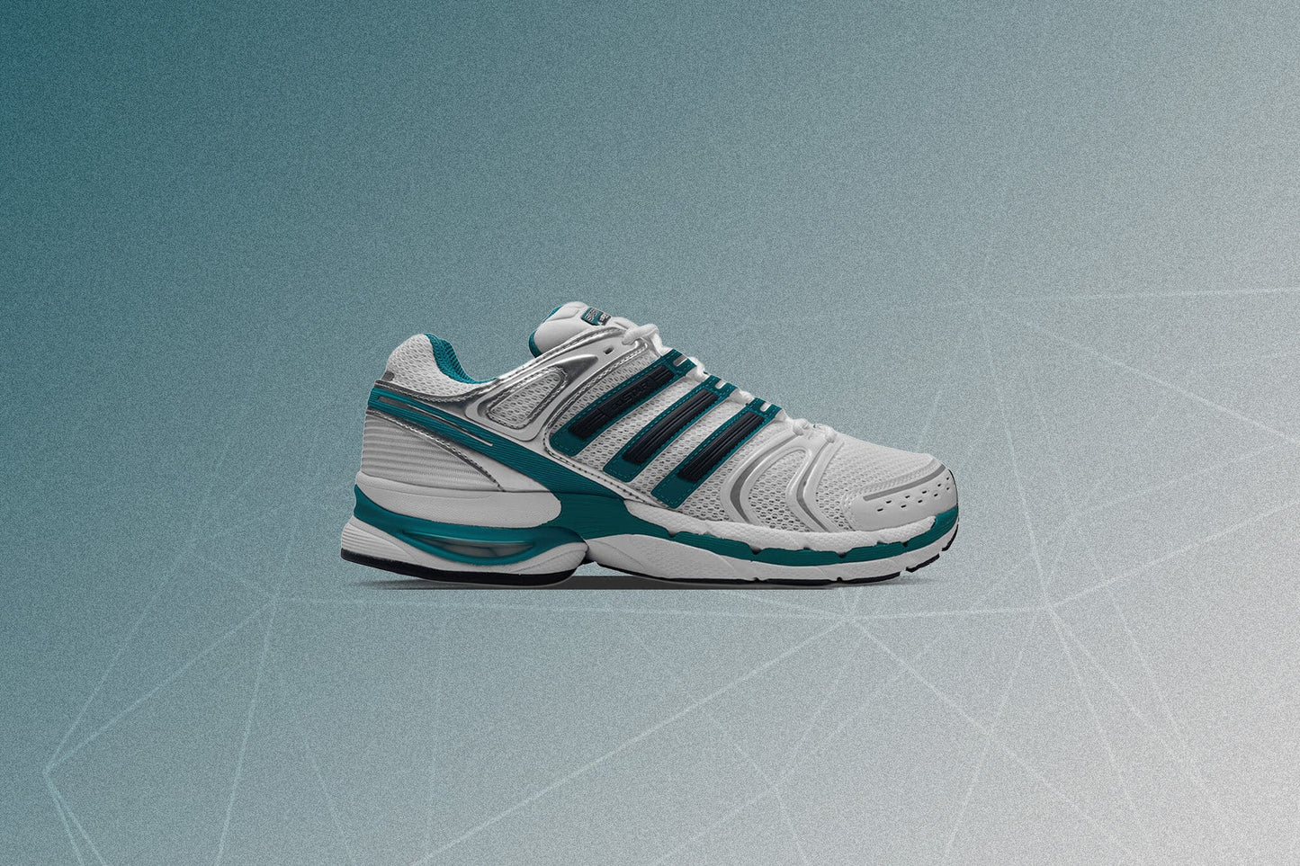 adidas Originals x Sporty & Rich Adistar Control 5 - White/Carbon/Pure Teal