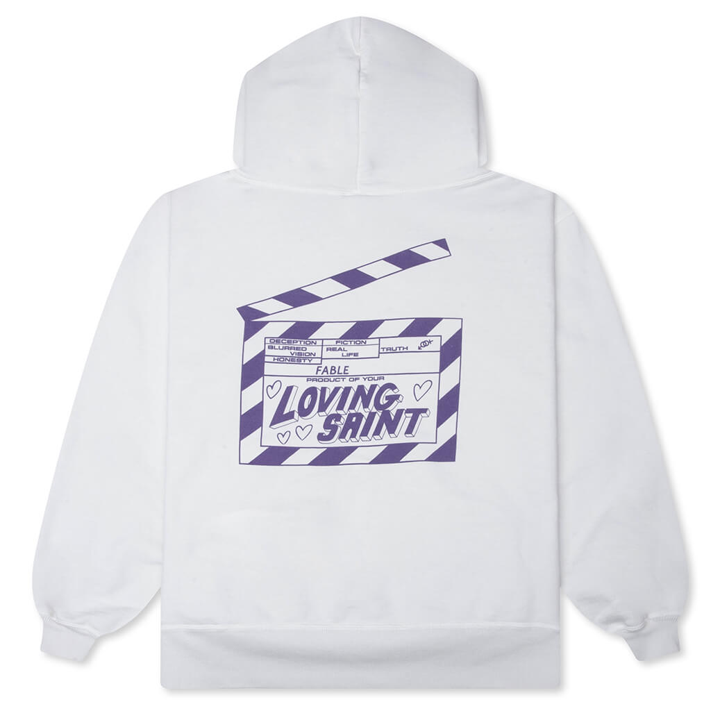 I Love Saint Hoodie - White