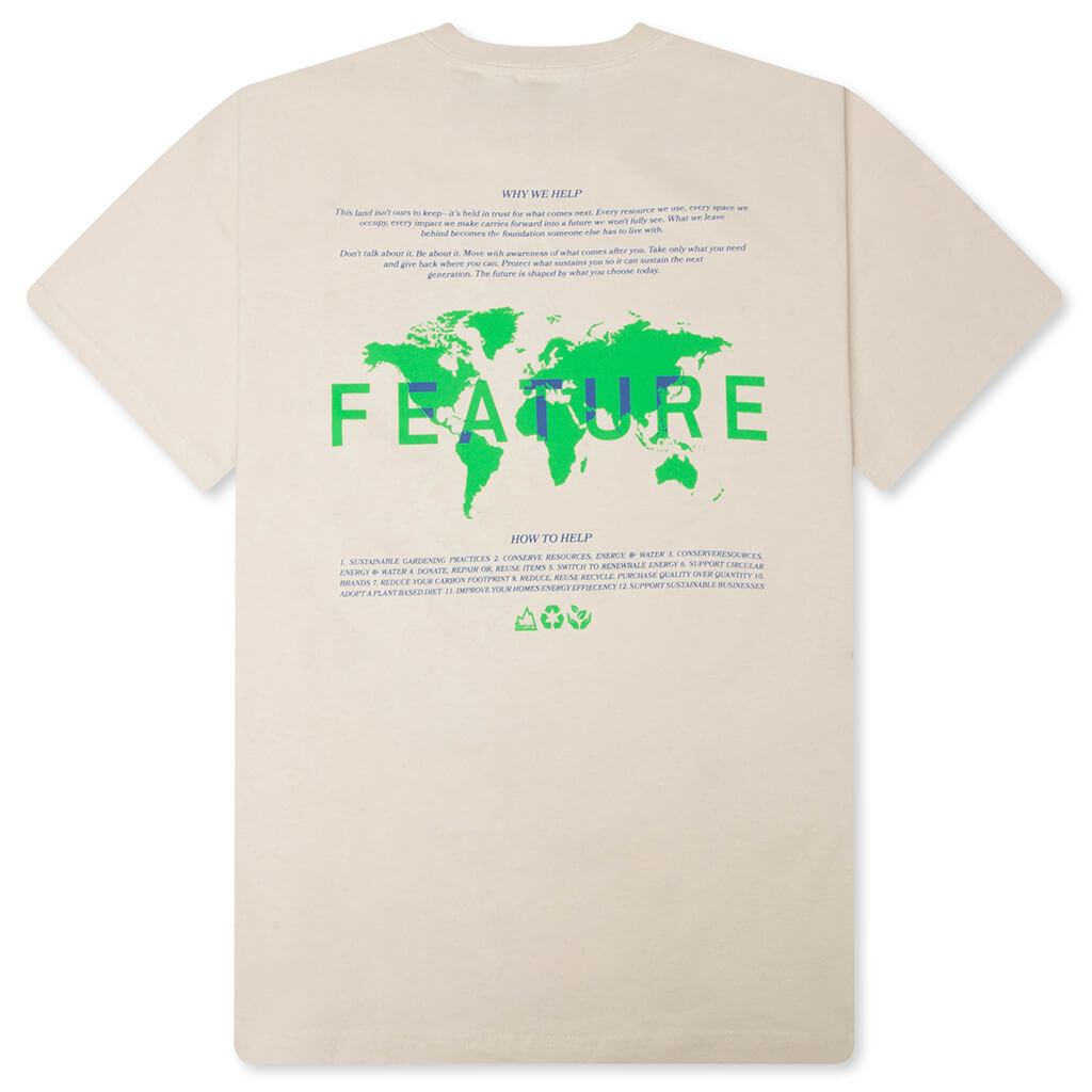 Global Impact Tee - Oatmeal