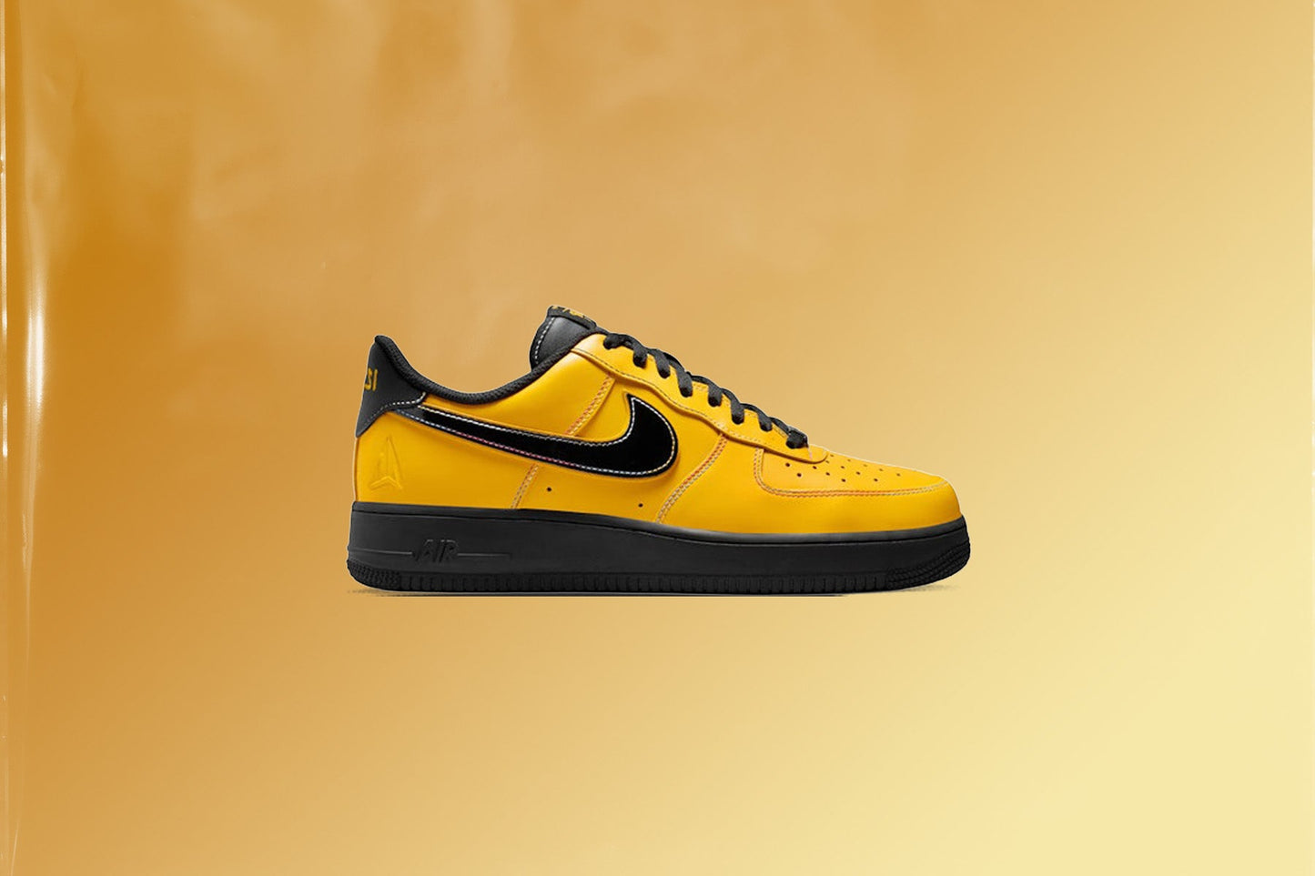 Nike x Ja Morant Air Force 1 '07 'Sundial' - Sundial/Black/Cobalt Bliss