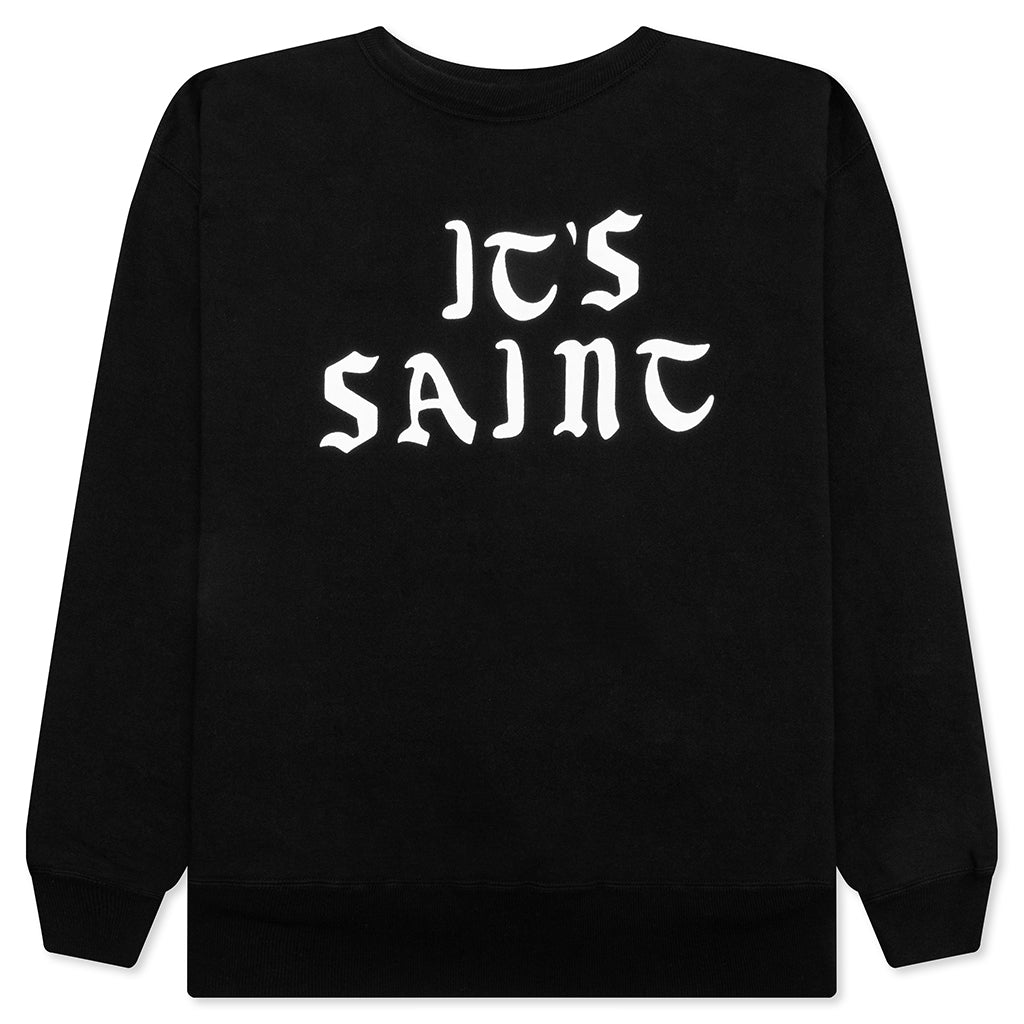 It's Saint Crew Sweater - Black