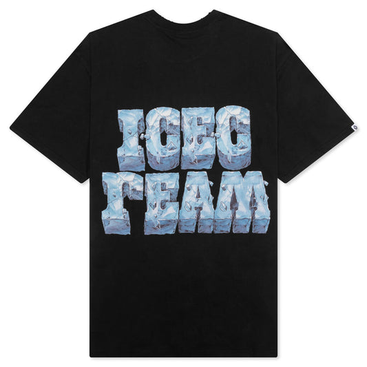 Over Size Fit Ice Block S/S Knit  - Stretch Limo