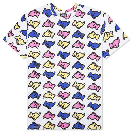 All Dogs S/S Knit - White
