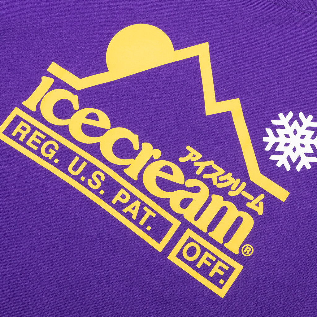 At The Top S/S Tee - Prism Violet