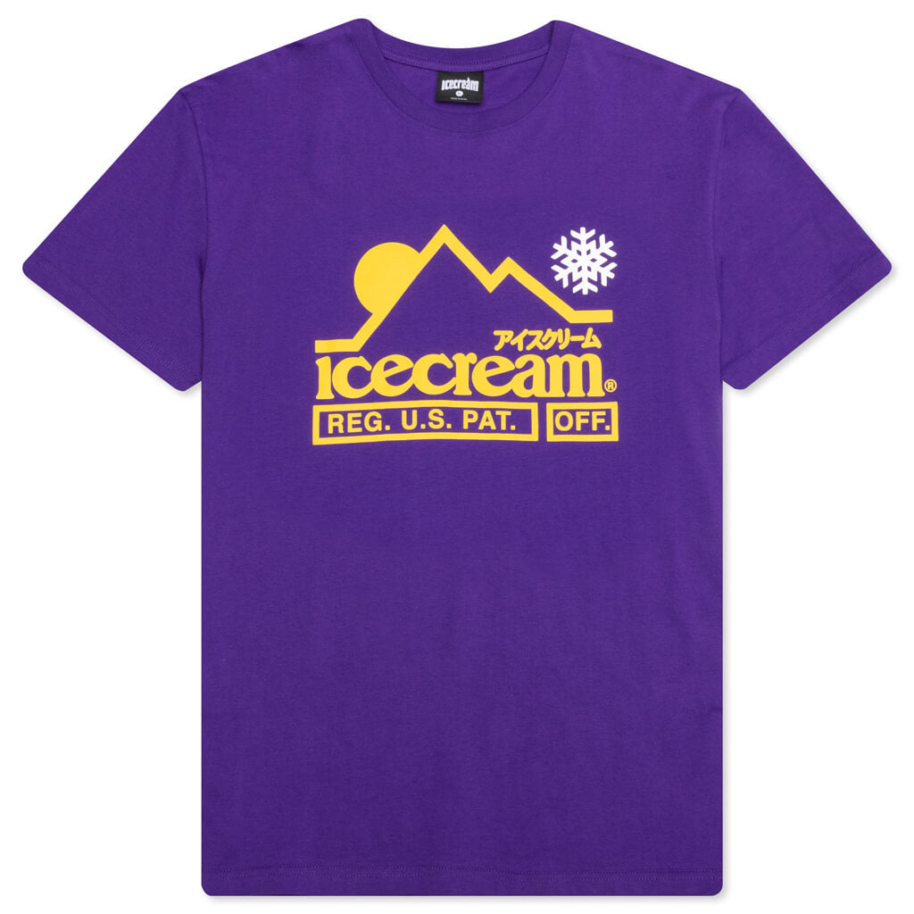 At The Top S/S Tee - Prism Violet
