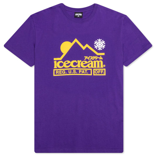 At The Top S/S Tee - Prism Violet