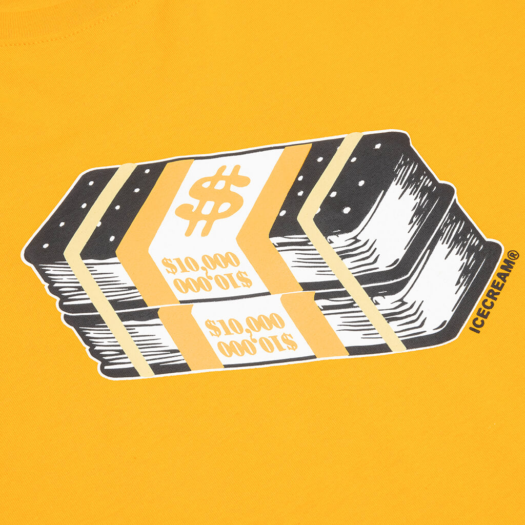 Bands S/S Tee - Golden Yellow