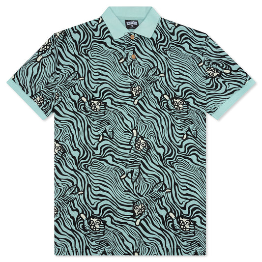 Bengal S/S Polo - Blue Haze
