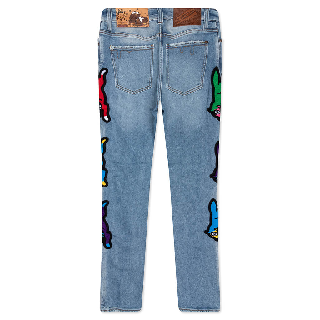 Bill Breaker Jean - Med Wash Blue Jean