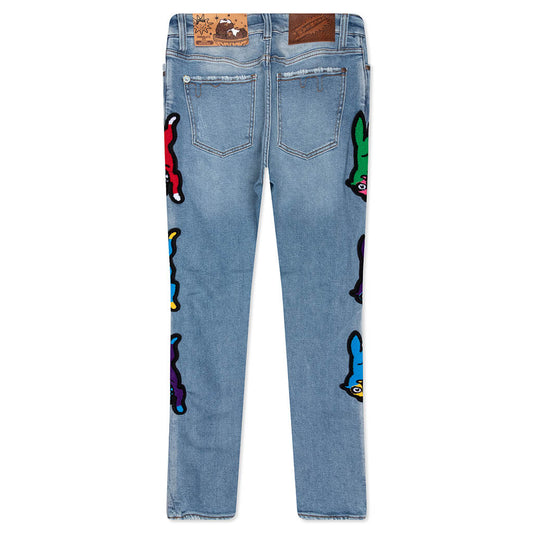 Bill Breaker Jean - Med Wash Blue Jean