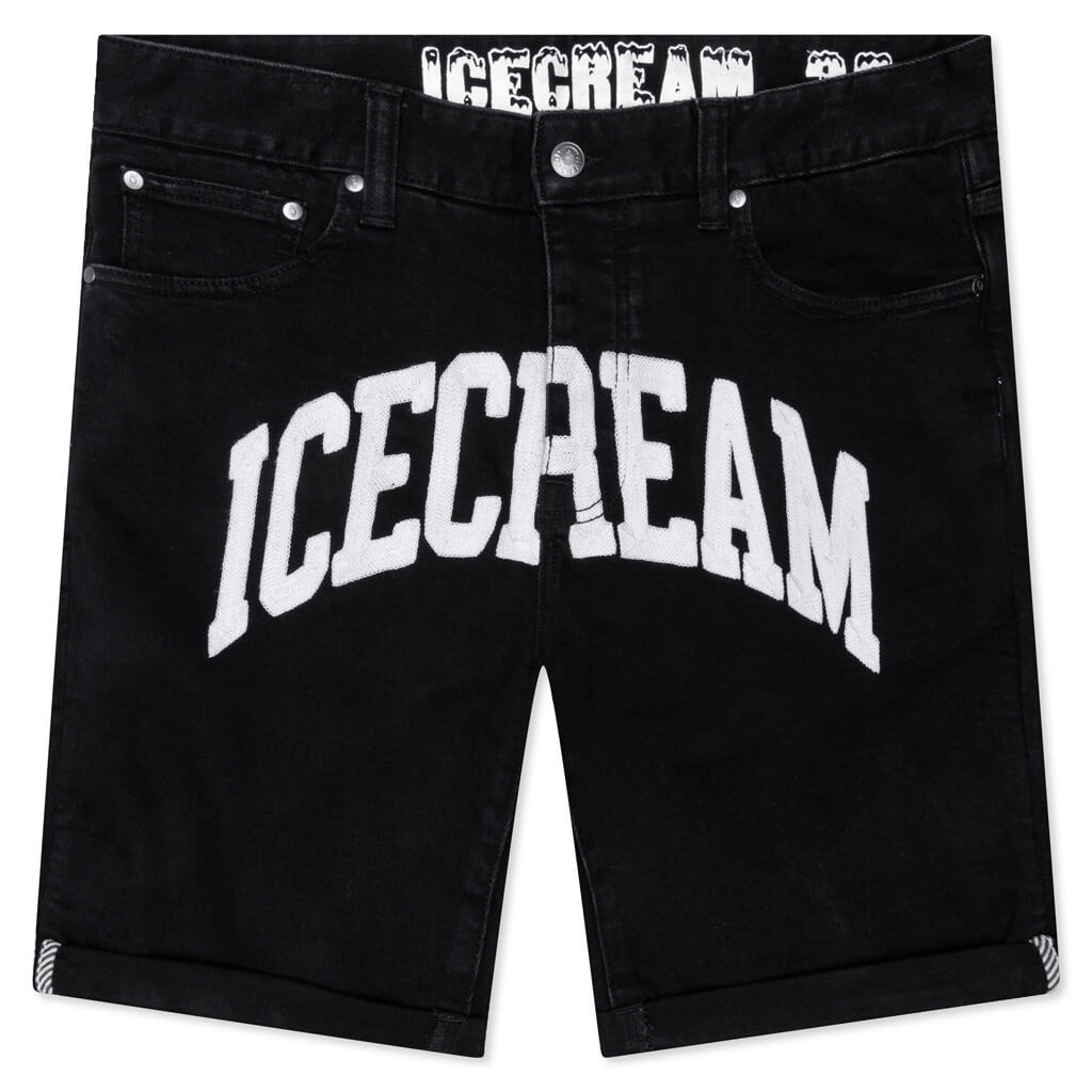 Black Beauty Jean Short - Black