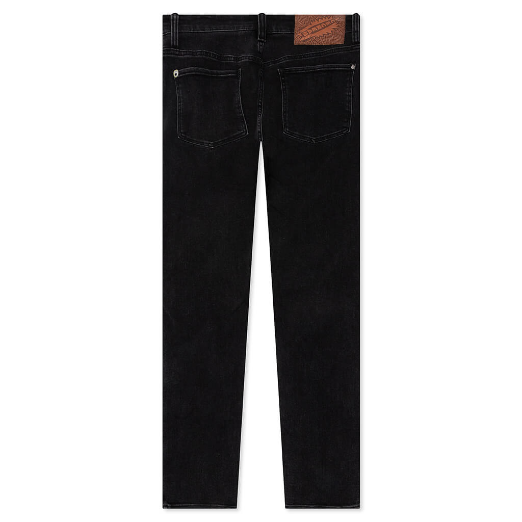 Black Running Dog Jean - Black Jean